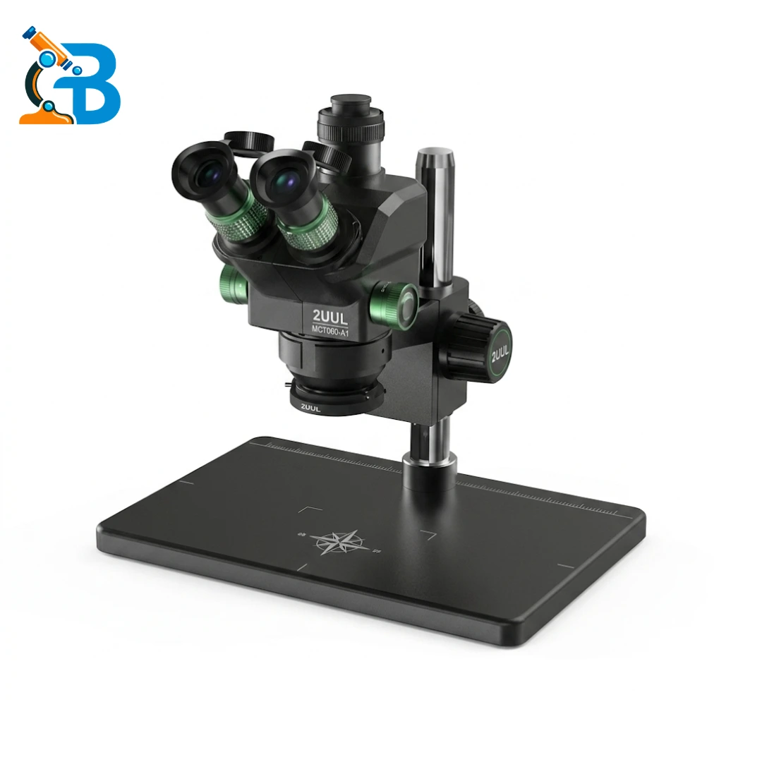2UUL MC7060-A1 Trinocular Stereo Microscope price in Bangladesh - bhuiyantools.com।