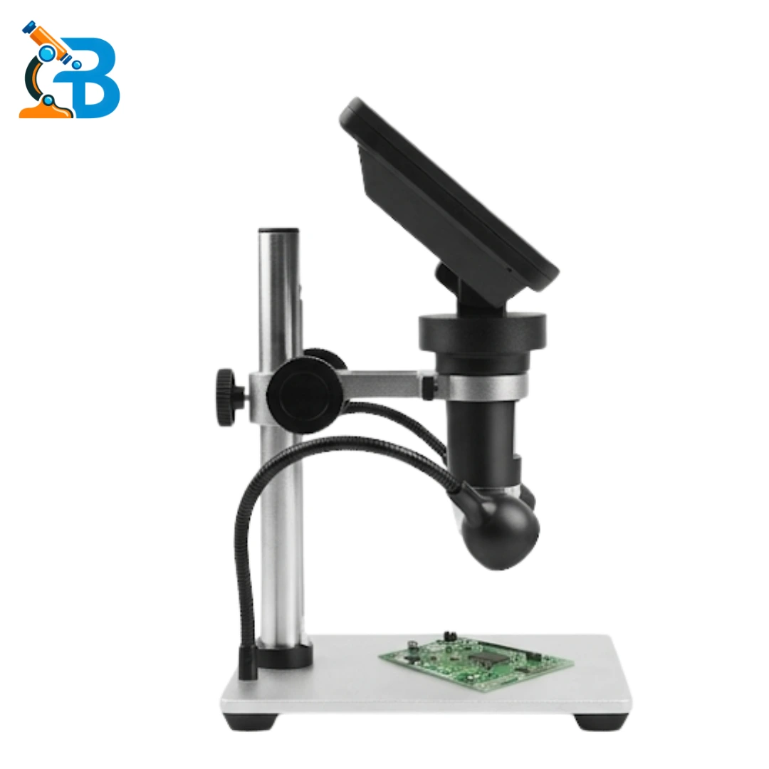 Digital Microscope with dual LED lights for precision soldering and micro-repairing.