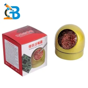universal-soldering-iron-tip-cleaner-steel-wire-sponge-with-metal-holder