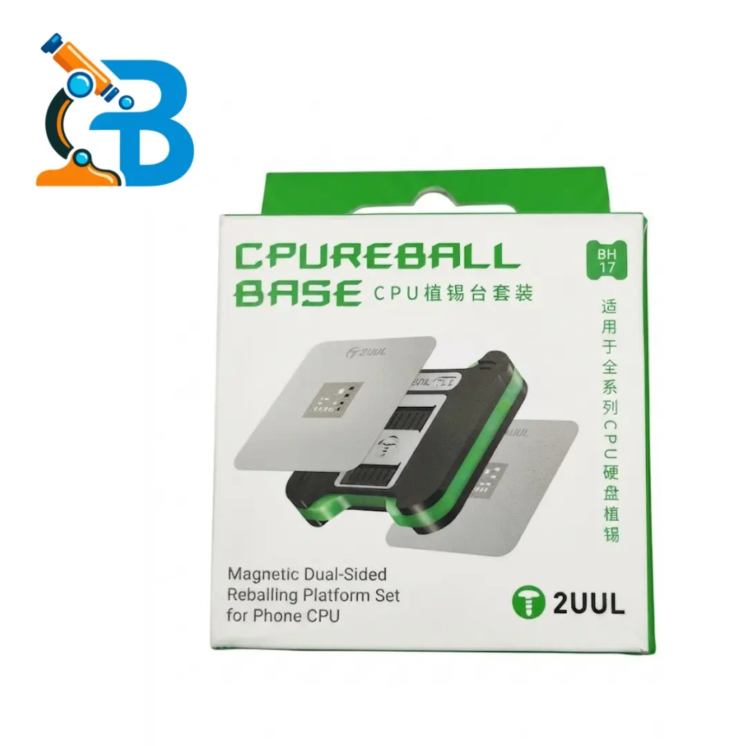 2UUL CPUREBALL BASE BH17 Magnetic Dual-Sided Reballing Platform Set Box Packaging