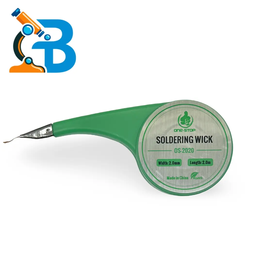 ONE-STOP OS-2020 Desoldering Wick Wire 2.0mm 2.0m Dispenser