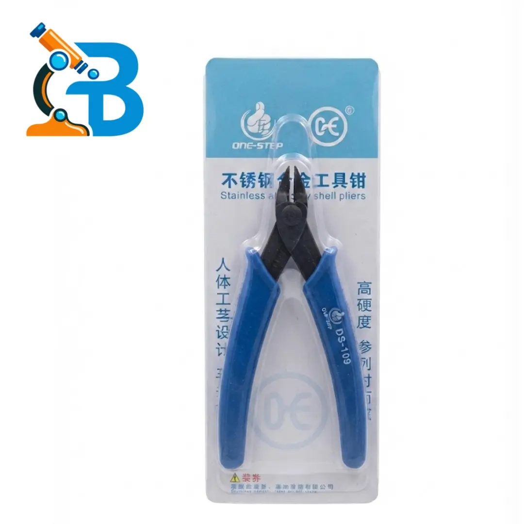 ONE-STEP DS-109 Precision Diagonal Wire Cutter Pliers for Electronics Repair