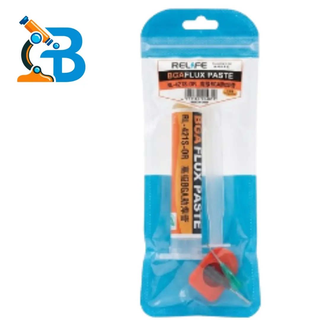 RELIFE RL-421S-OR BGA Flux Paste Syringe for Mobile Repairing and IC Reballing